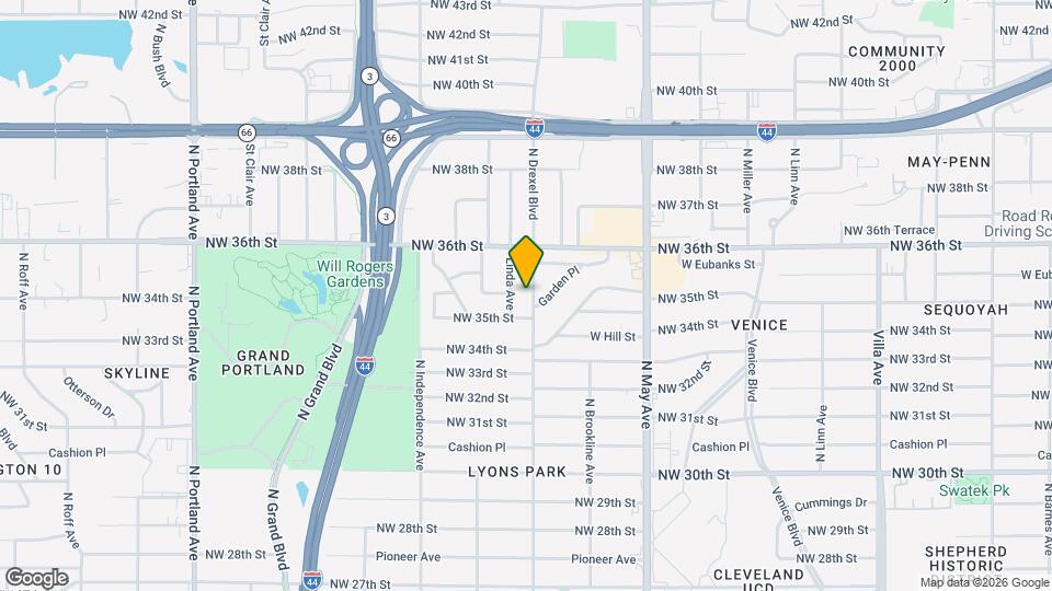 3611 N Drexel Blvd Map and Location Details