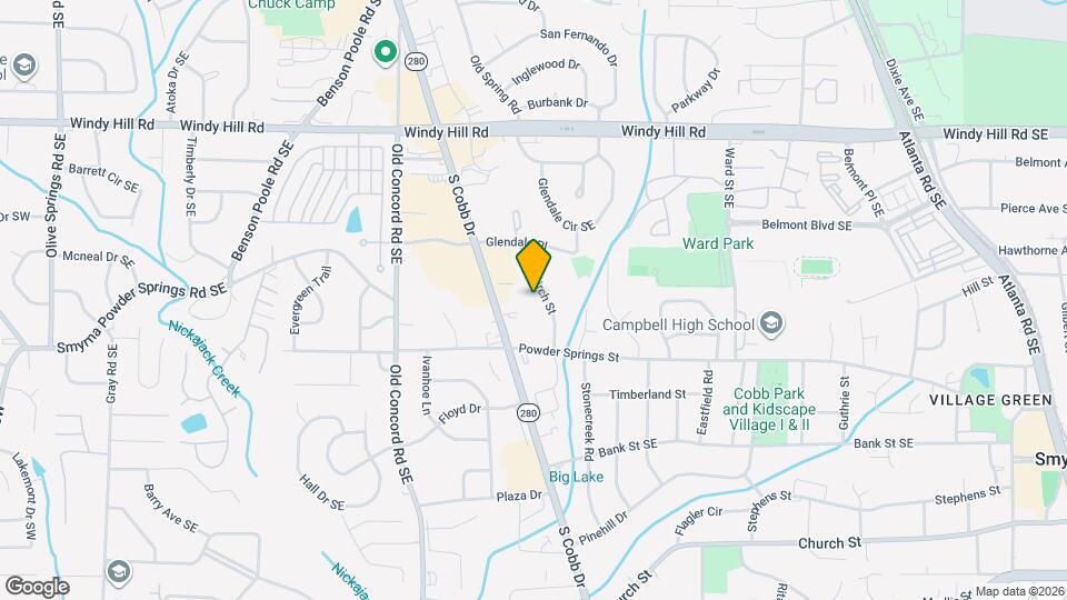 2634 Birch St Map and Location Details