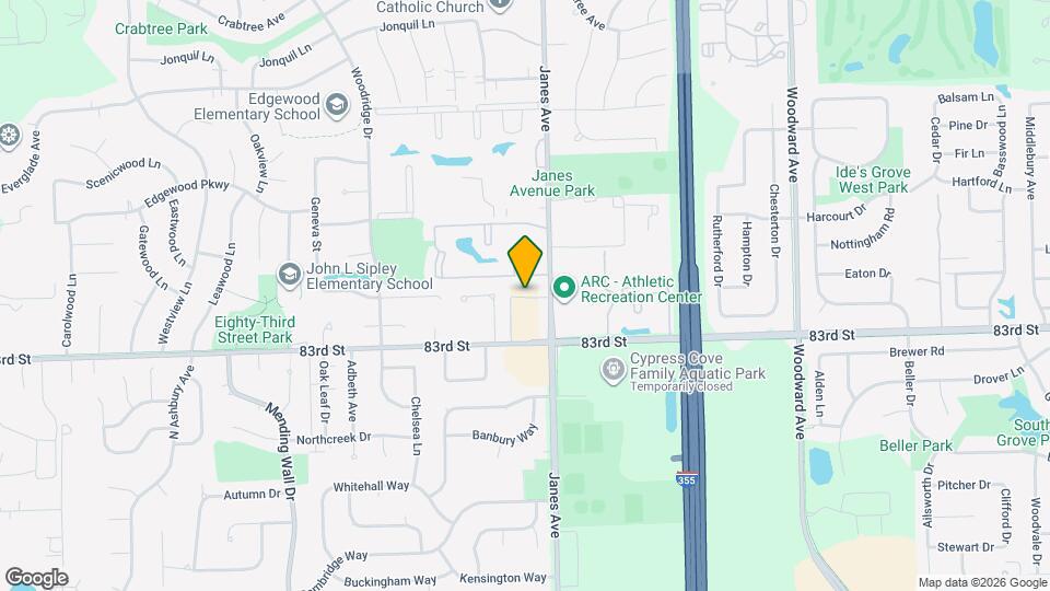 6257 Sandbelt Dr Map and Location Details