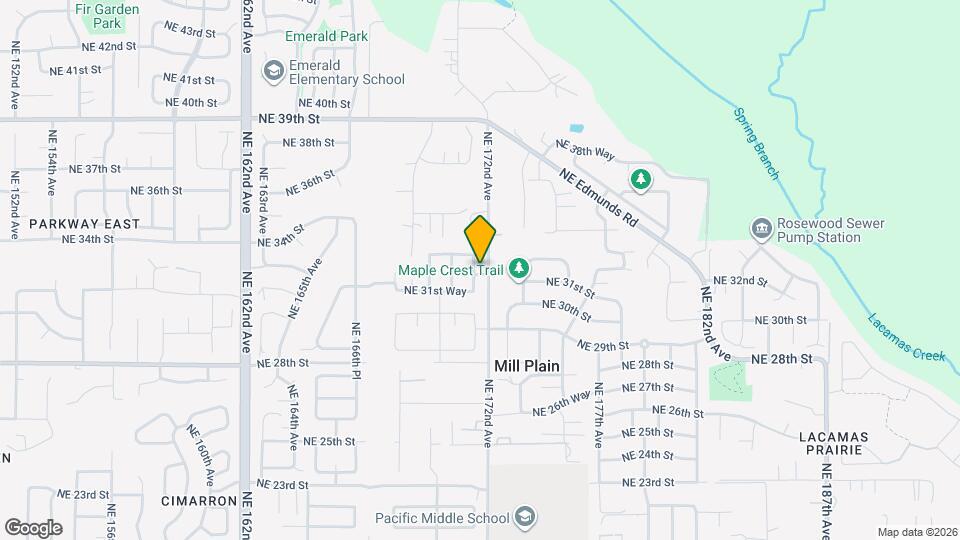 3203 NE 171st Ave Map and Location Details