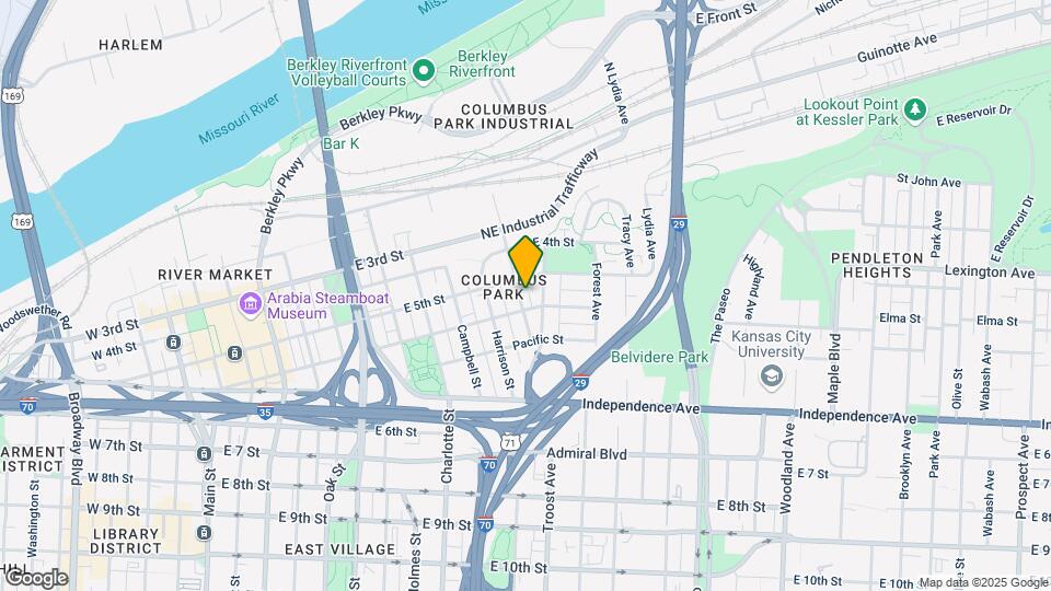 517 Gillis St, Unit 202 Map and Location Details