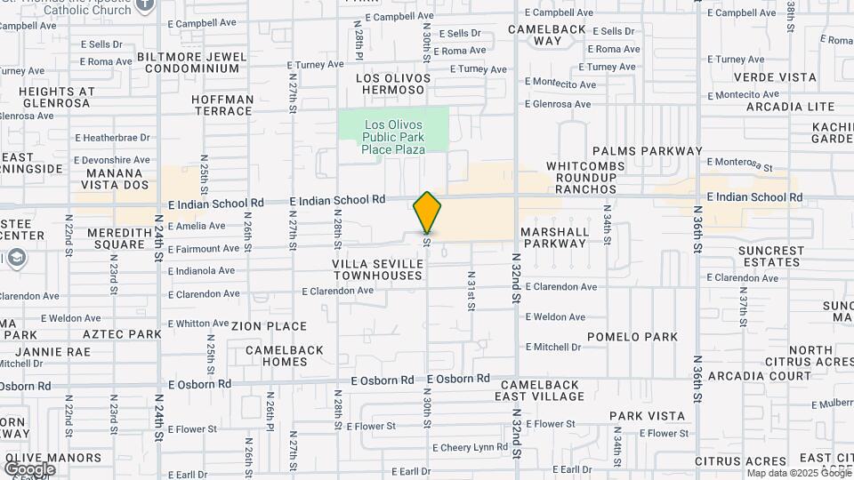 3900 N 30th St Map and Location Details