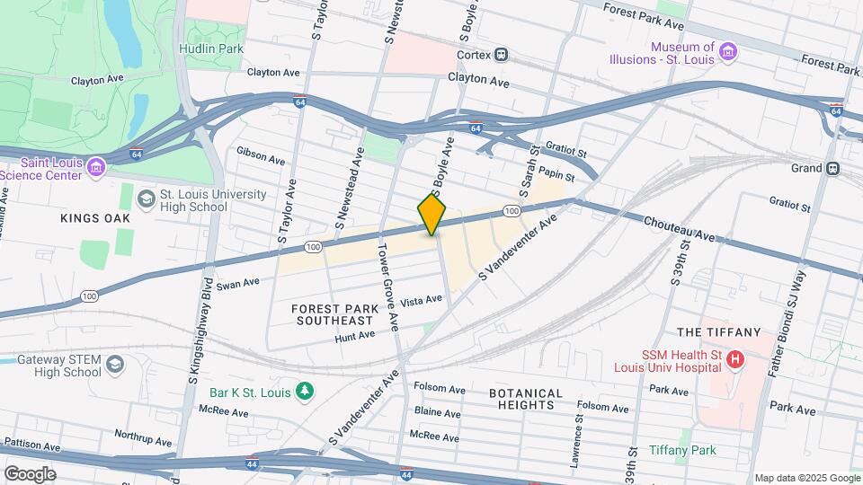 4207 Swan Ave Map and Location Details