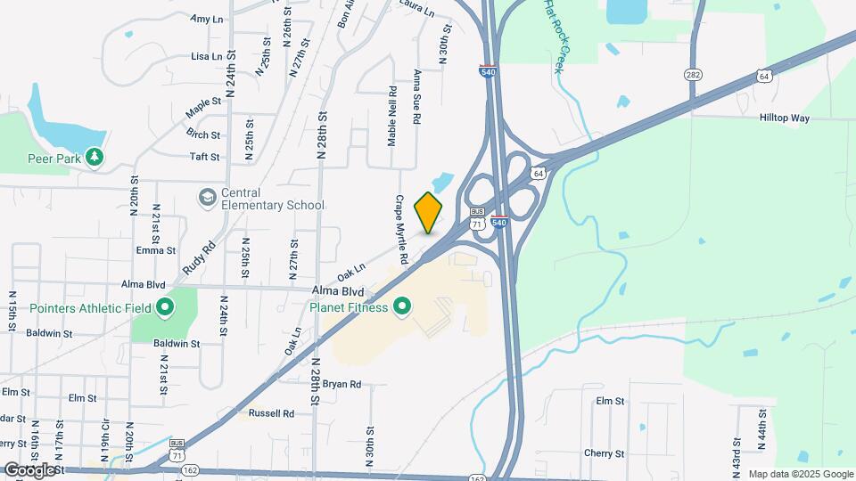 3114 Oak Ln Map and Location Details