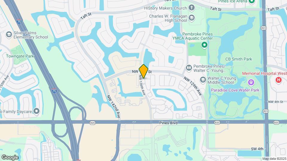 886 NW 135th Ter Map and Location Details
