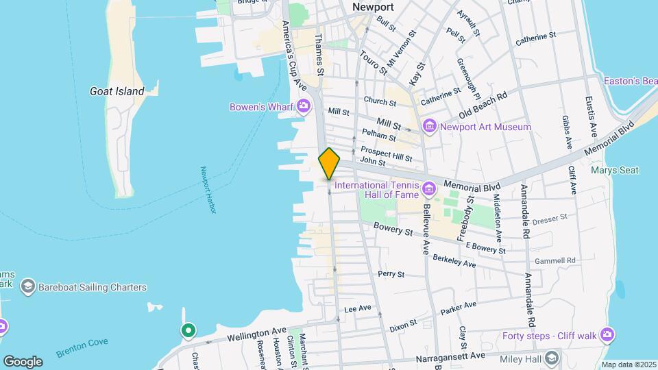 378 Thames St, Unit P Map and Location Details