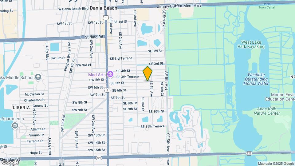 354 SE 5th St Map and Location Details