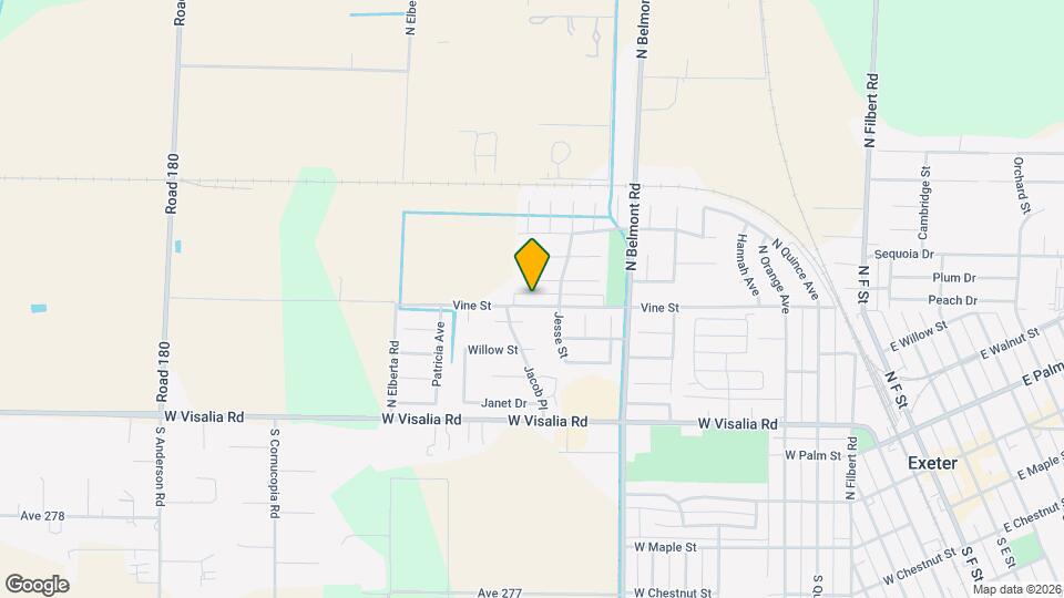 1339 Vine St Map and Location Details