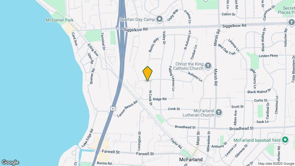 5314 N Cook St Map and Location Details