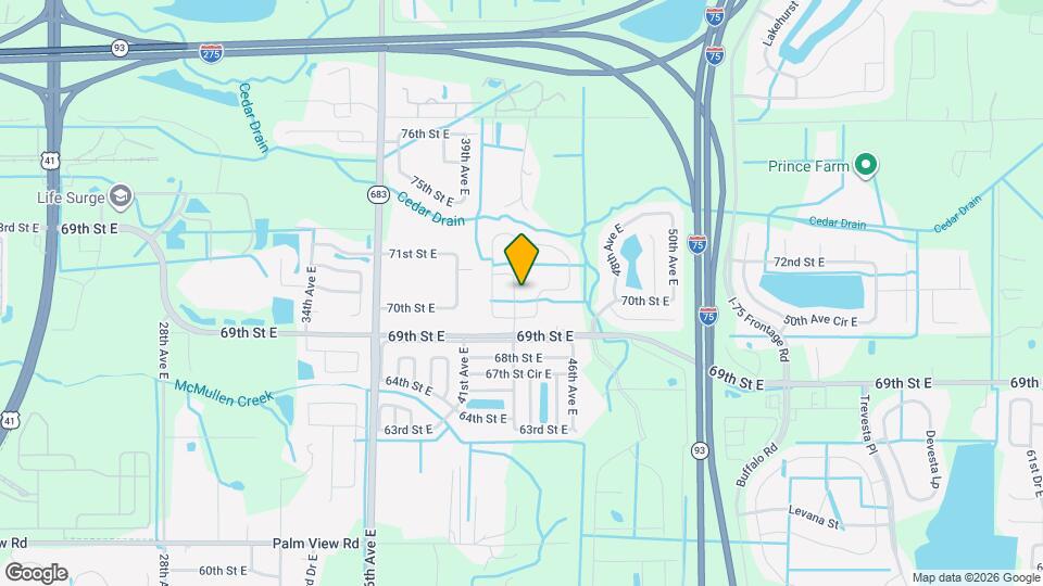 7018 43rd Ave E Mapa y Detalles de la Ubicación