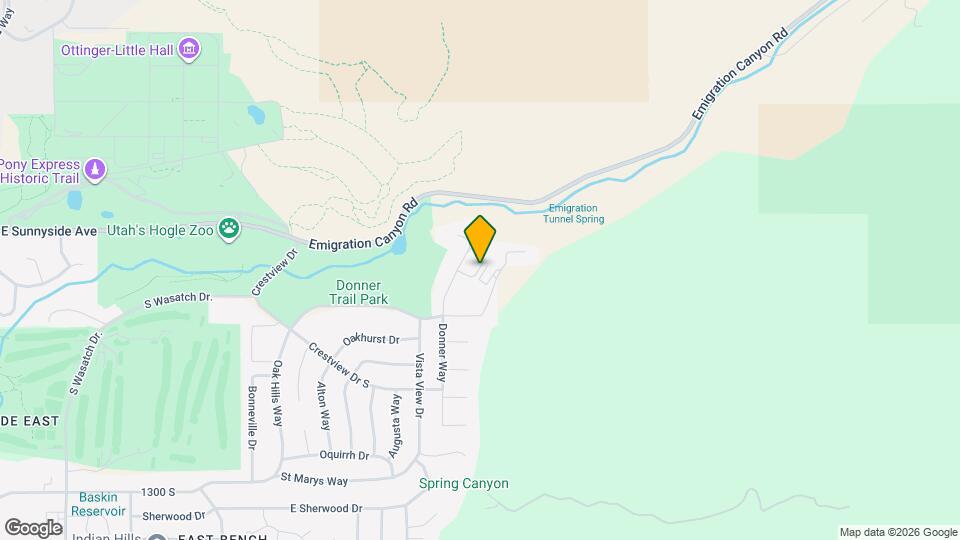 875 Donner Cir Map and Location Details
