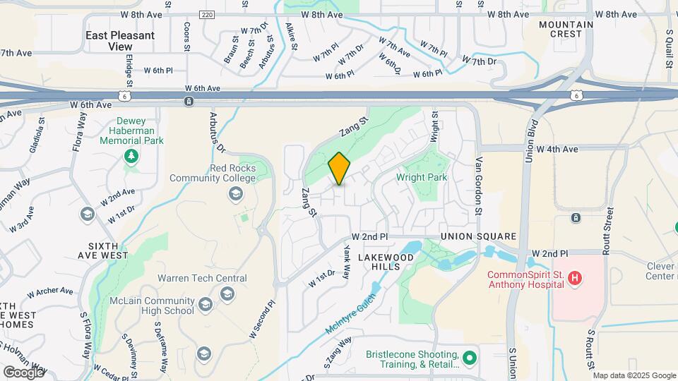 430 Zang St, Unit Reduced price, Remodeled! Mapa y Detalles de la Ubicación