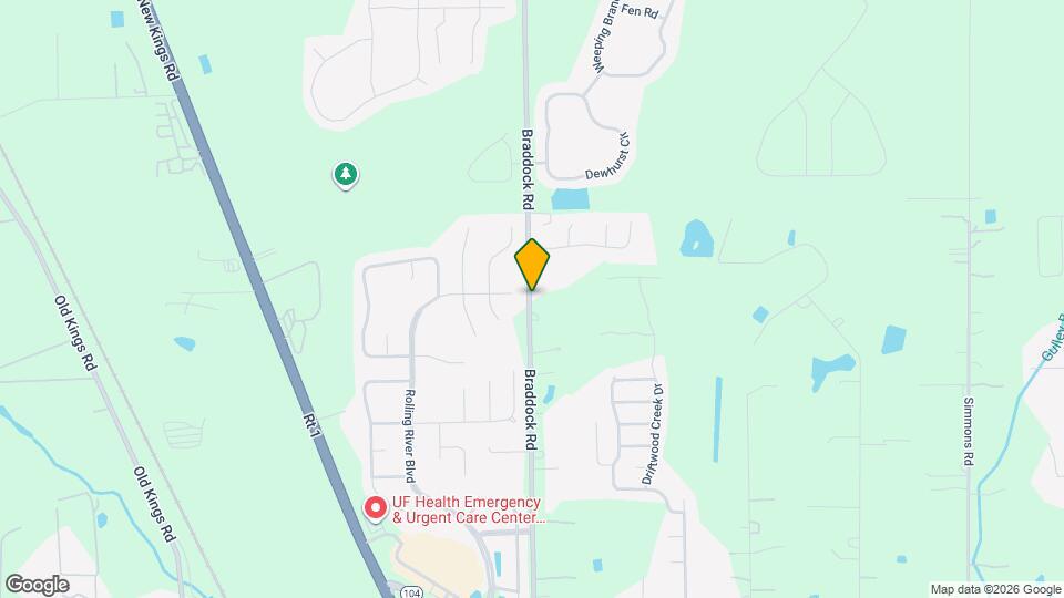 11933 Braddock Rd Map and Location Details