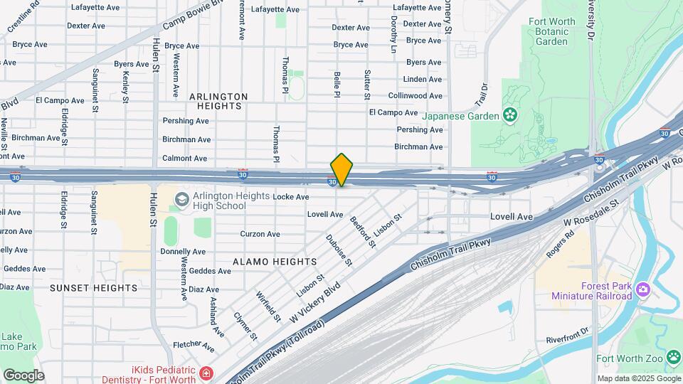 3932 Locke Ave Map and Location Details