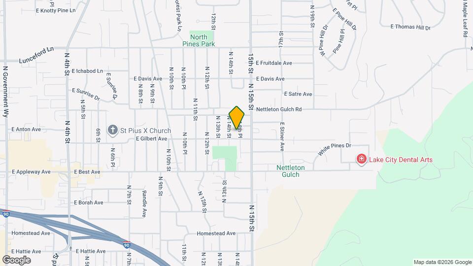 2814 N 14th Pl Map and Location Details