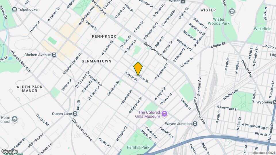 141 Manheim St., Unit 2ndFloor Map and Location Details