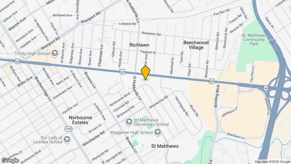 215 Norbourne Blvd Map and Location Details