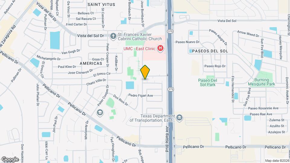 1451 Cassatt Pl Map and Location Details