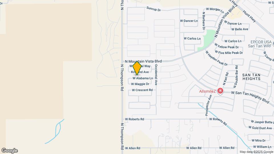 4520 W Alabama Ln Map and Location Details