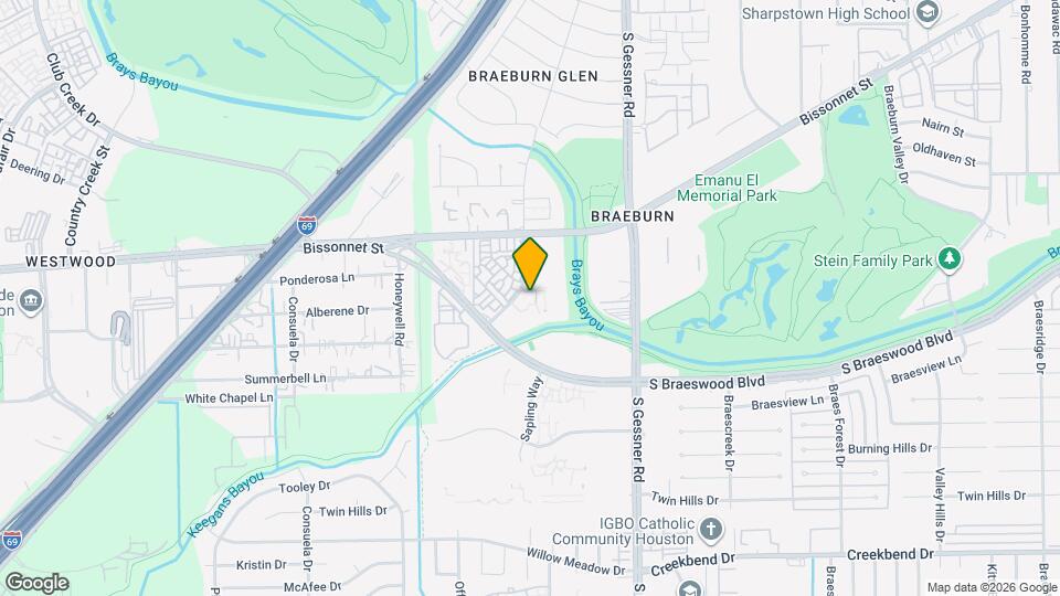 Falls of Braeburn Map and Location Details