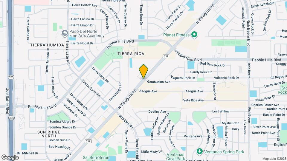 3268 N Zaragoza Rd Mapa y Detalles de la Ubicación