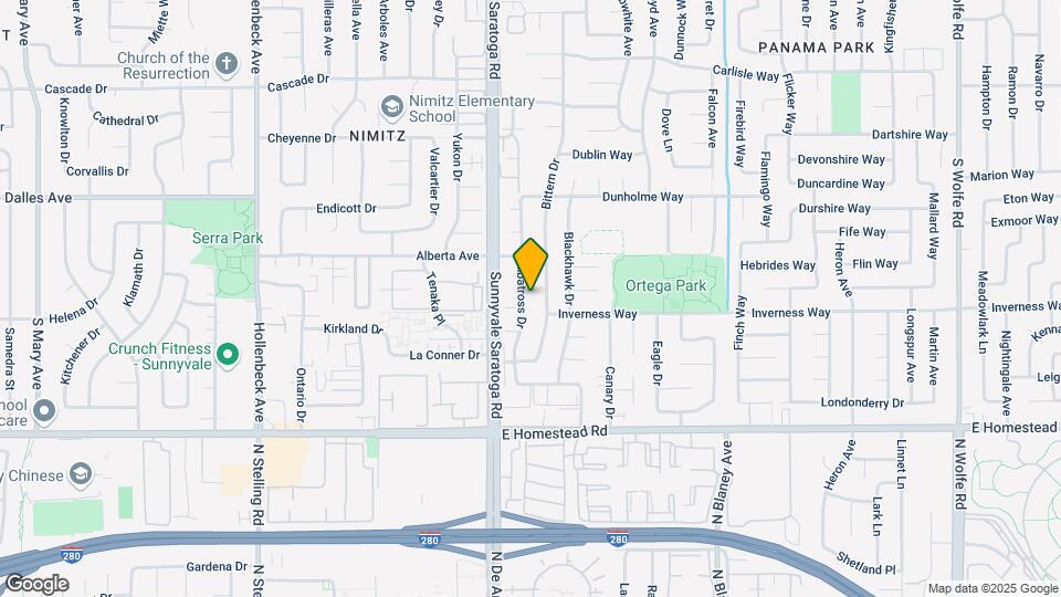 1590 Albatross Dr Map and Location Details