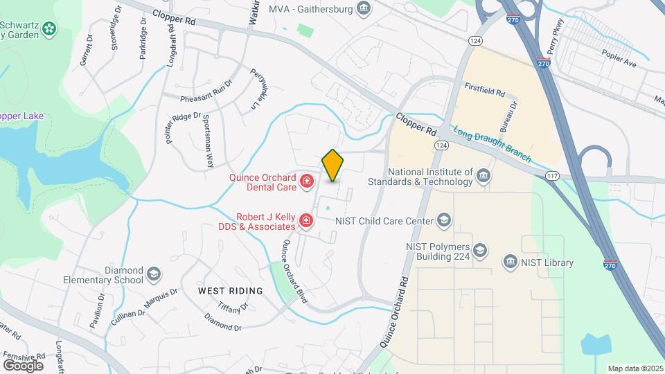 718 Quince Orchard Blvd Map and Location Details