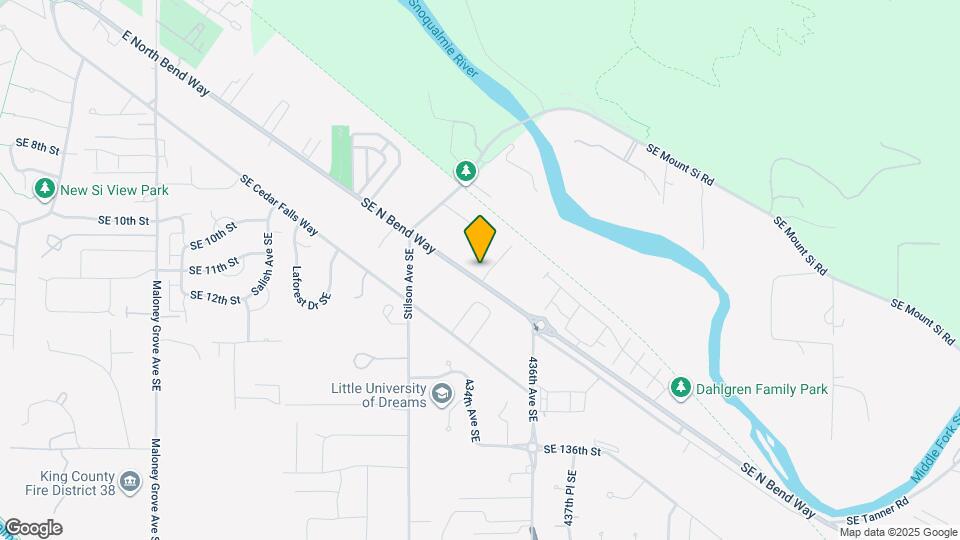 43404 SE North Bend Way Map and Location Details