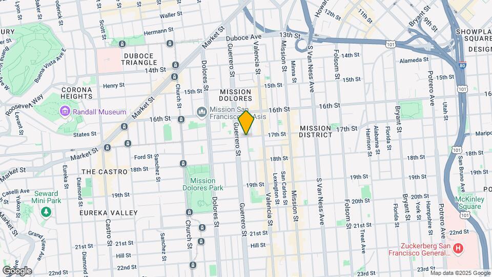 3461 17th St Map and Location Details