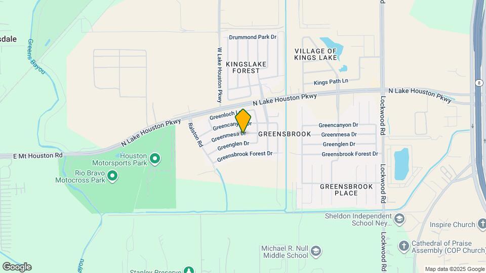 11922 Greenmesa Dr Map and Location Details