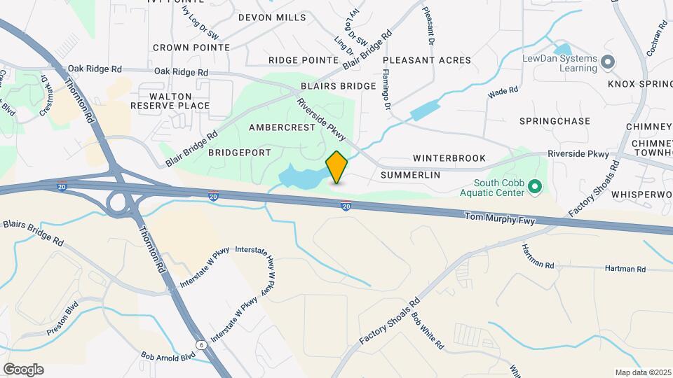 1273 Summerstone Trace Map and Location Details
