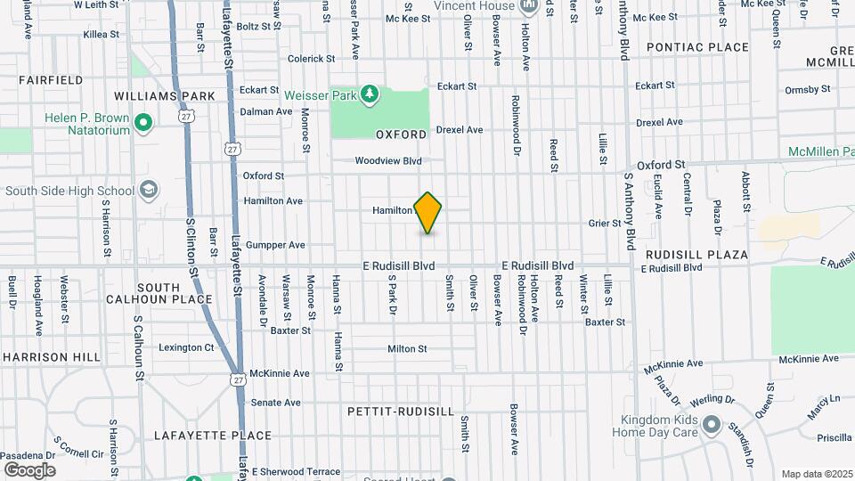 3719 Gaywood Dr Map and Location Details