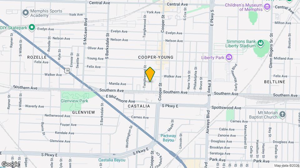 1047 Fleece Pl Mapa y Detalles de la Ubicación