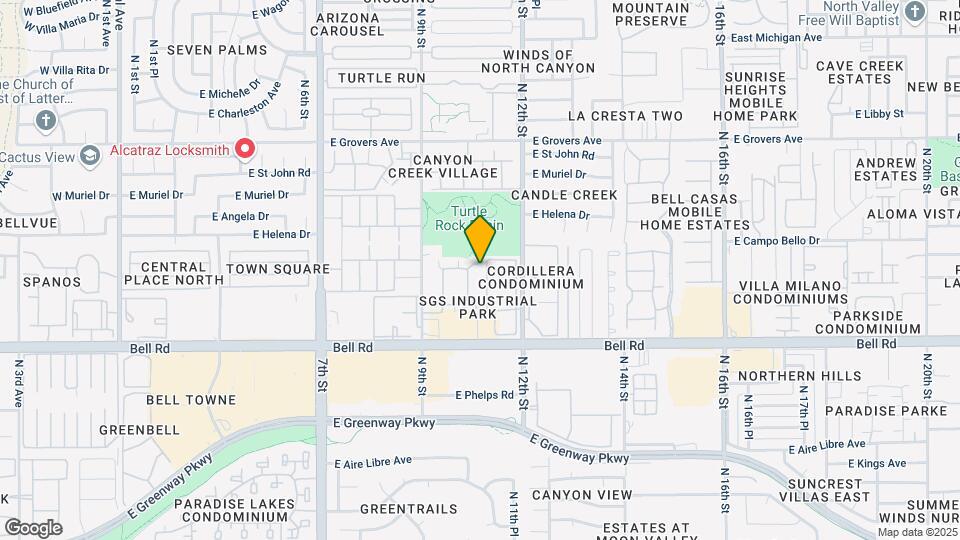 17243 N 10th St Map and Location Details