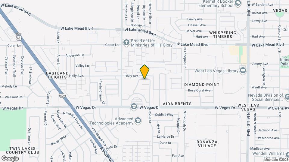 2501 Ellingson Dr Map and Location Details