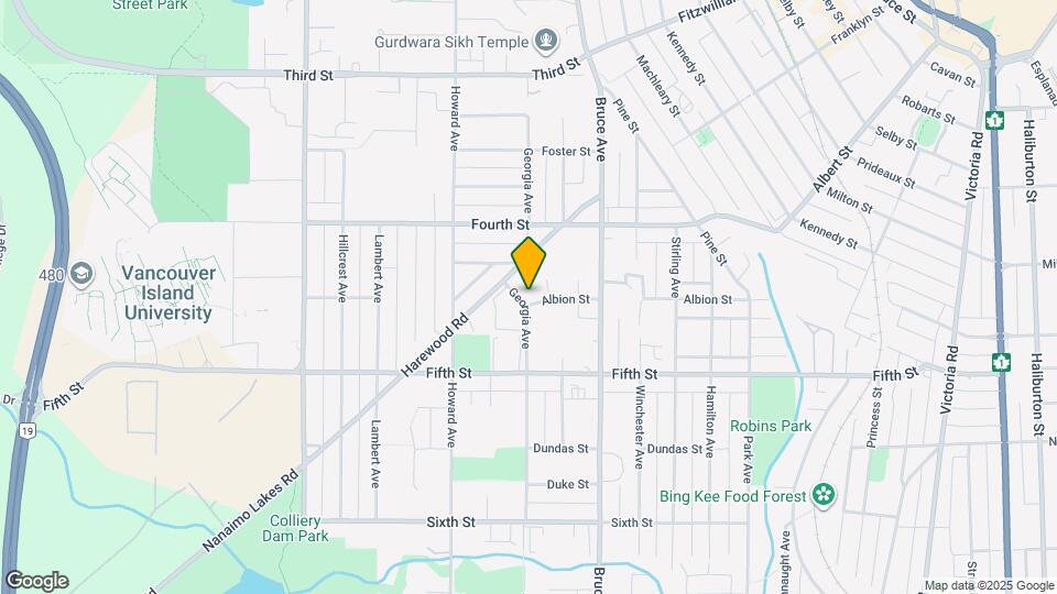 436 Georgia Ave Map and Location Details