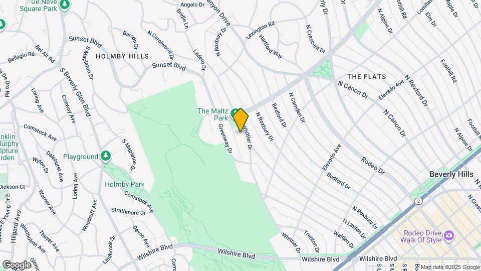 829 Whittier Dr Map and Location Details