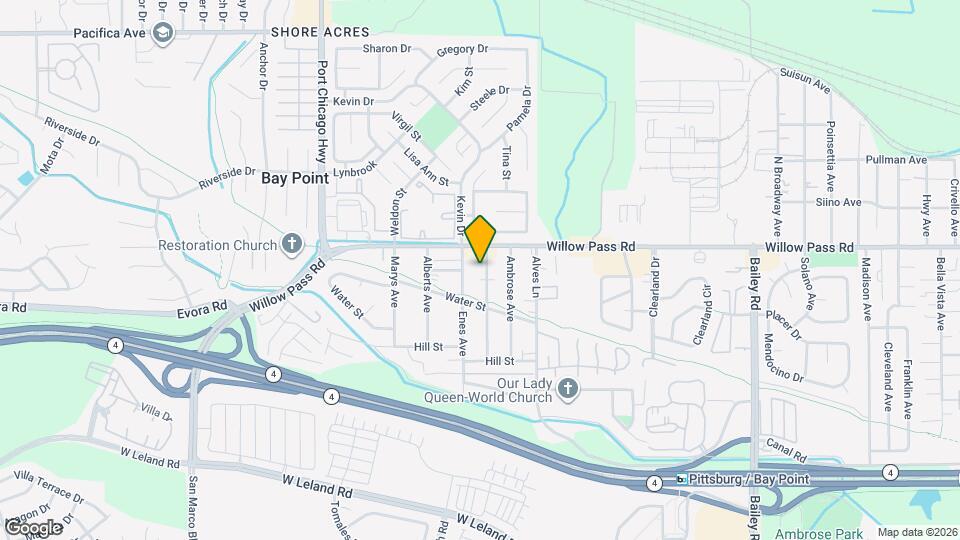 40 Marin Ave Map and Location Details