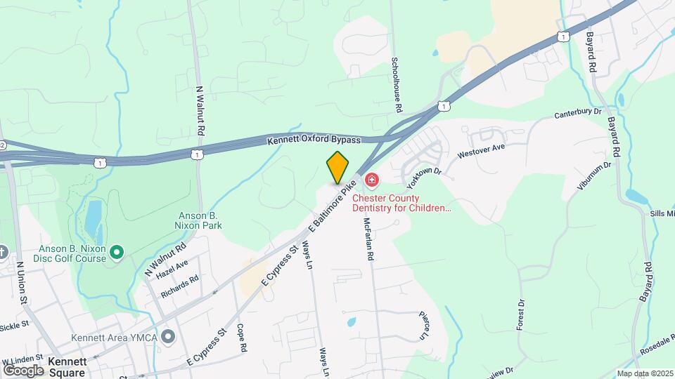 707 E Baltimore Pike Map and Location Details