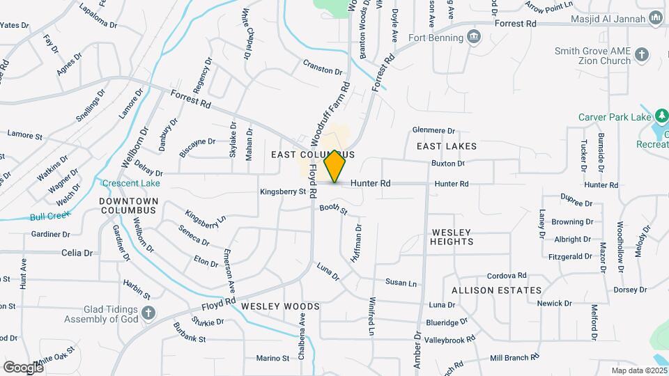 5530 Hunter Rd Map and Location Details