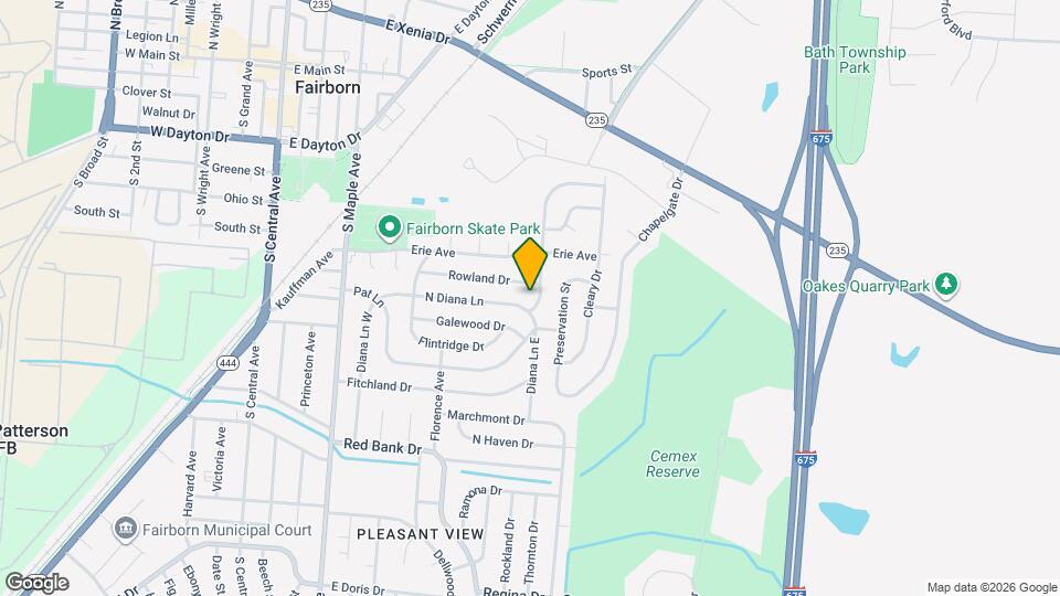 607 Kirkwood Dr Map and Location Details