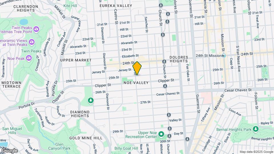 4094 25th St Map and Location Details