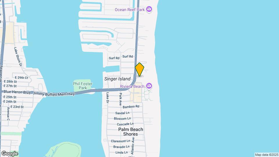 2700 N Ocean Dr Map and Location Details