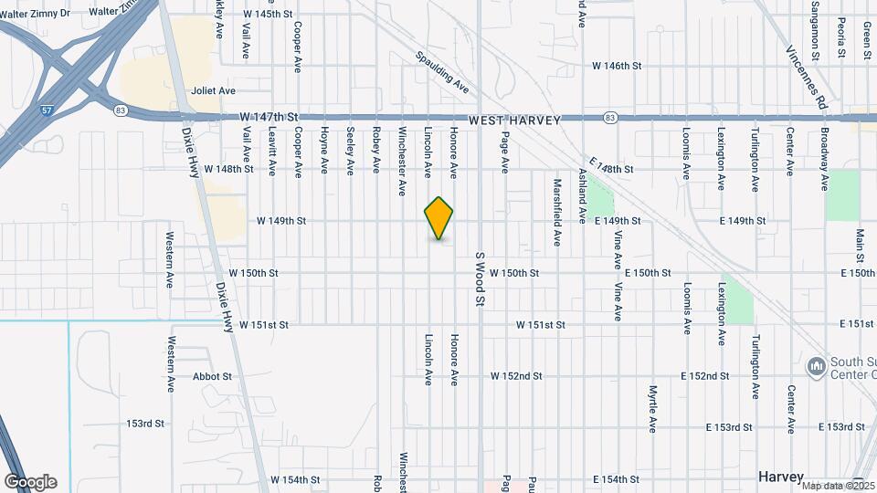 14921 Lincoln Ave Map and Location Details