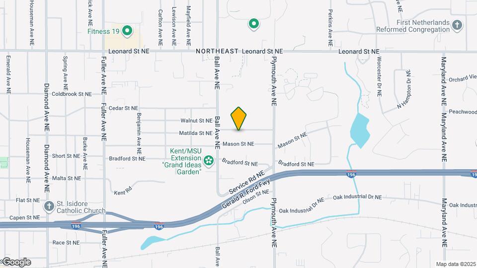 1650 Matilda St NE Map and Location Details