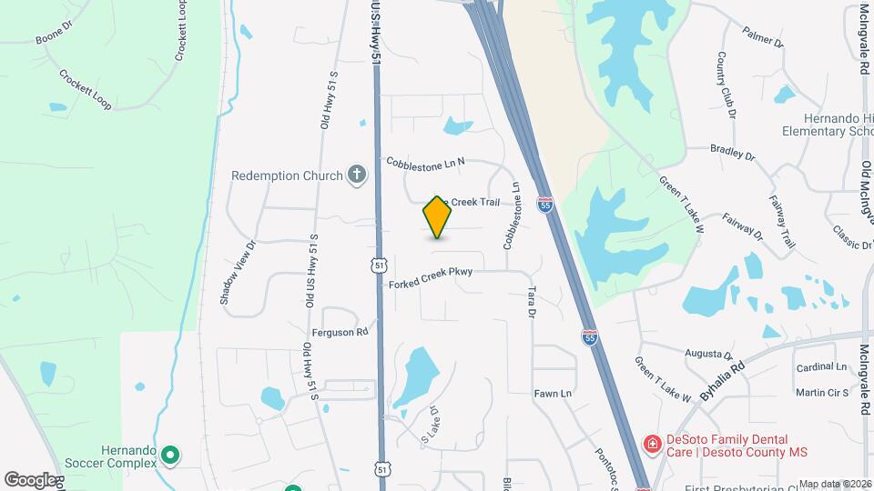 154 Tanner Cv Mapa y Detalles de la Ubicación