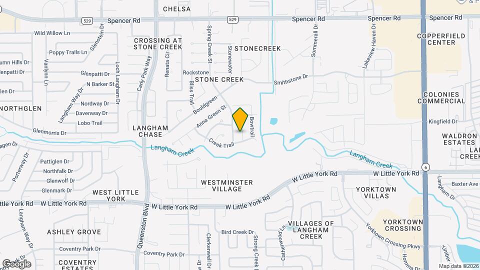 6411 Slate Stone St Map and Location Details