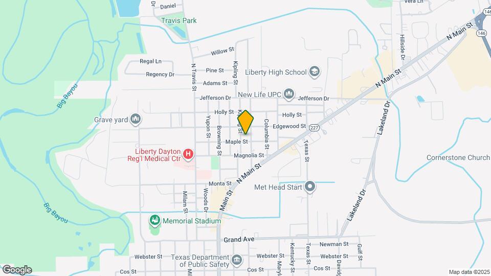 2207 Maple St Map and Location Details