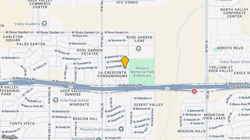 312 W Yukon Dr-Unit -2 Map and Location Details
