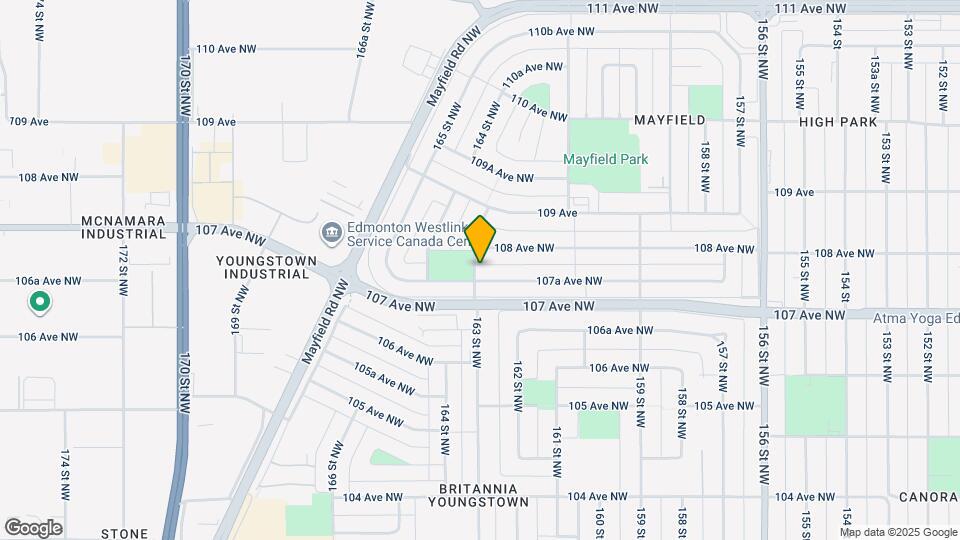 10731-10163 163 St NW Map and Location Details
